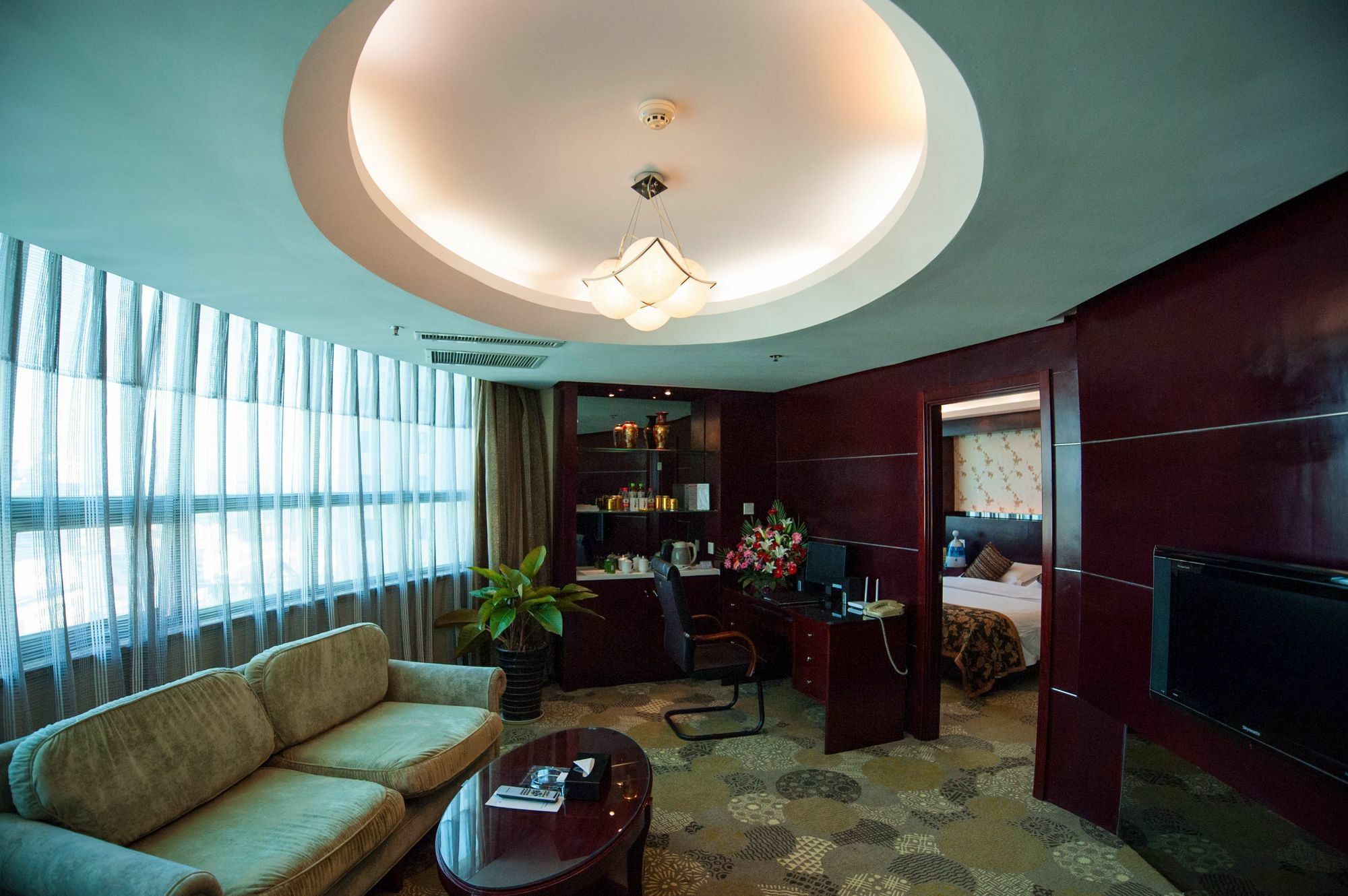 Luoyang Aviation Hotel Exteriör bild